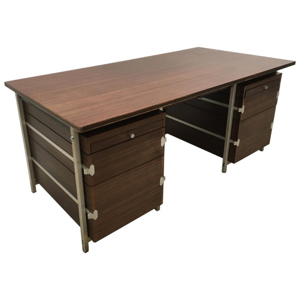 Jules Wabbes Writing Desk by Bergwood, Belgium, 1969