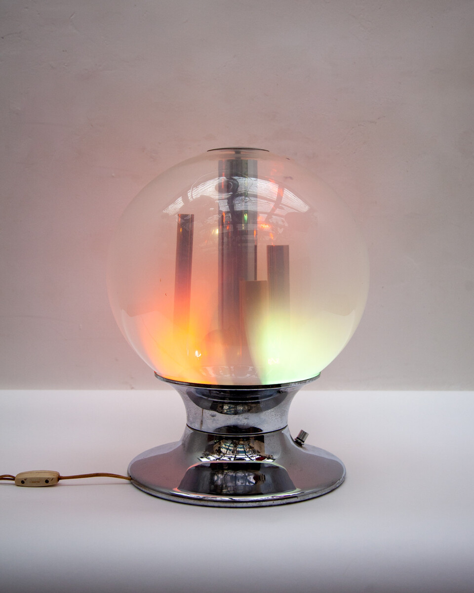 1960s Italian Globe Table lamp