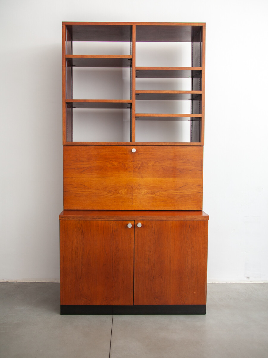 ALFRED HENDRICKX WALL UNIT BOOKSHELF 1960S