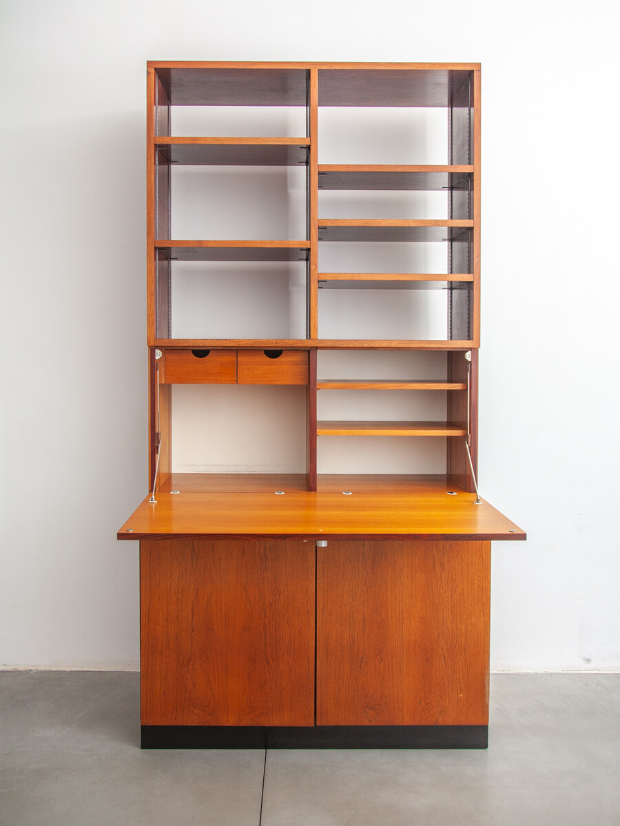 ALFRED HENDRICKX WALL UNIT BOOKSHELF 1960S