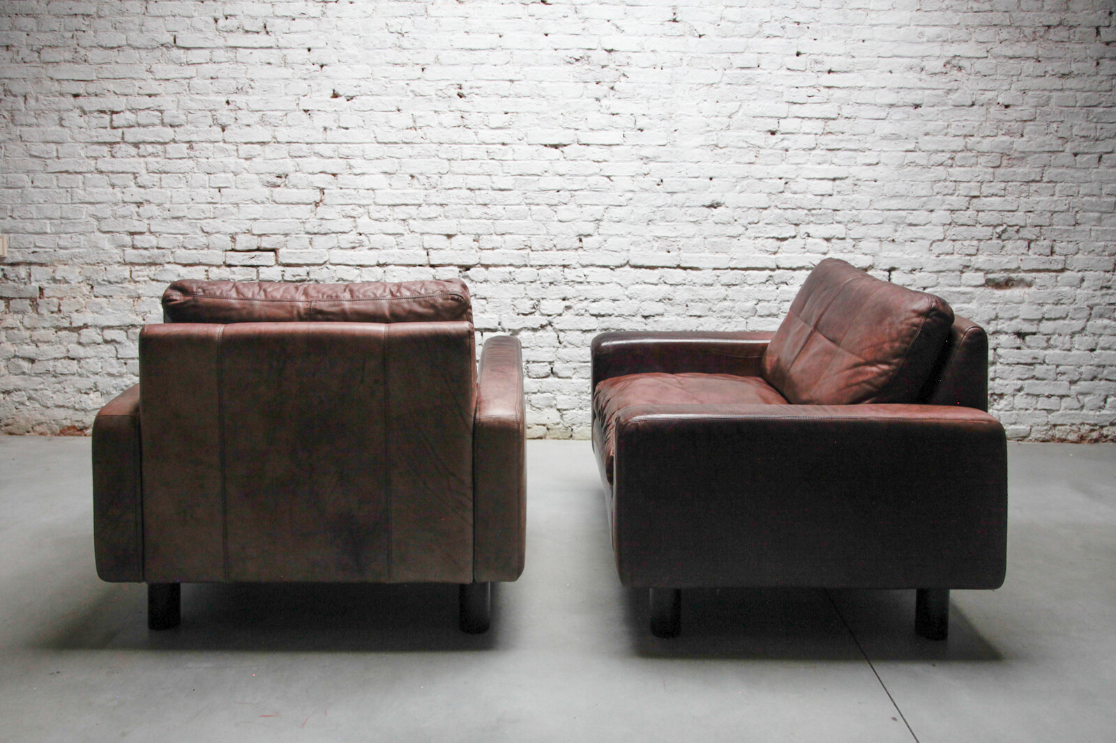 Cor Midcentury Modern Leather Livingroom Set,1960s, Germany