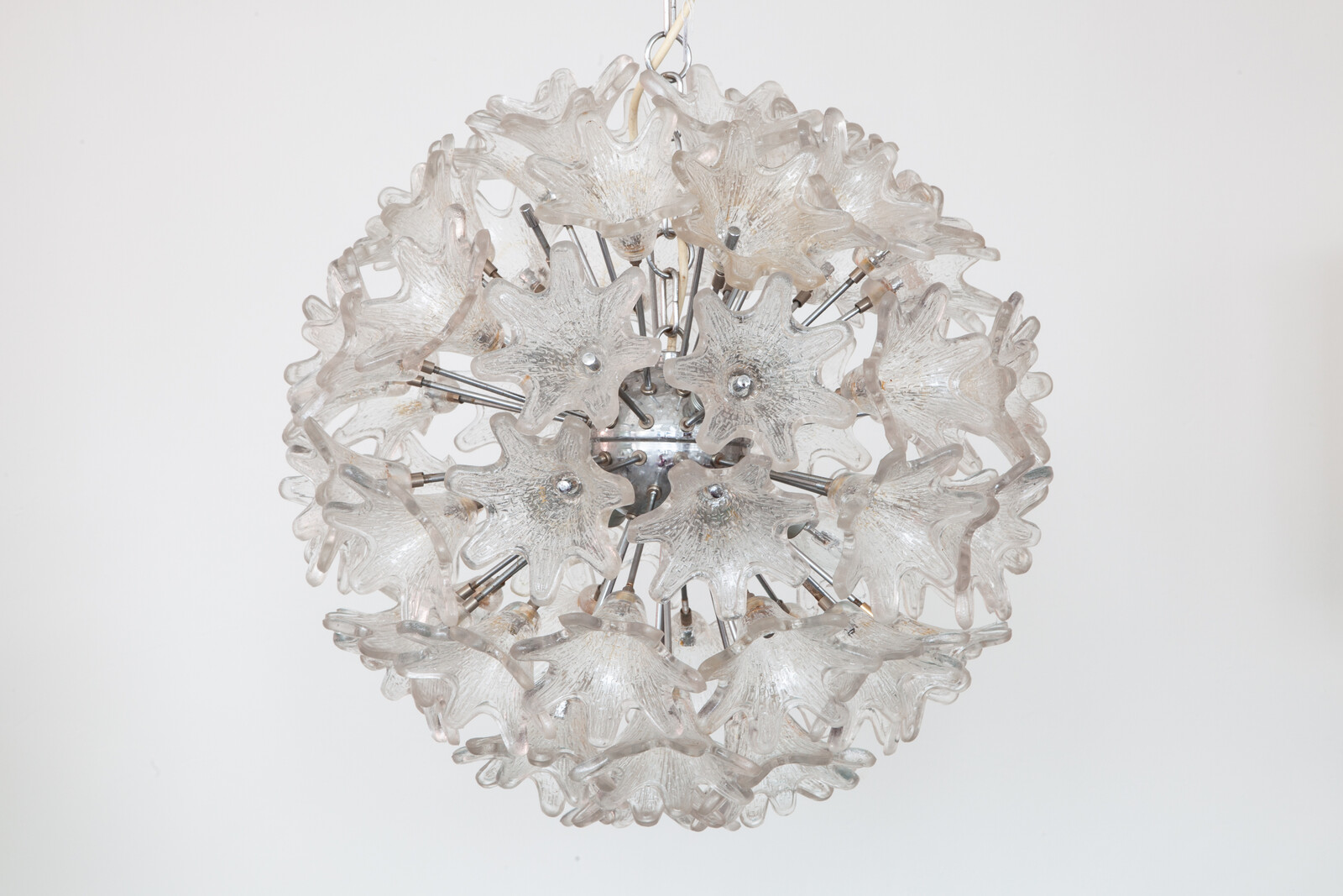 Flower Mazzega Chandelier 1960s