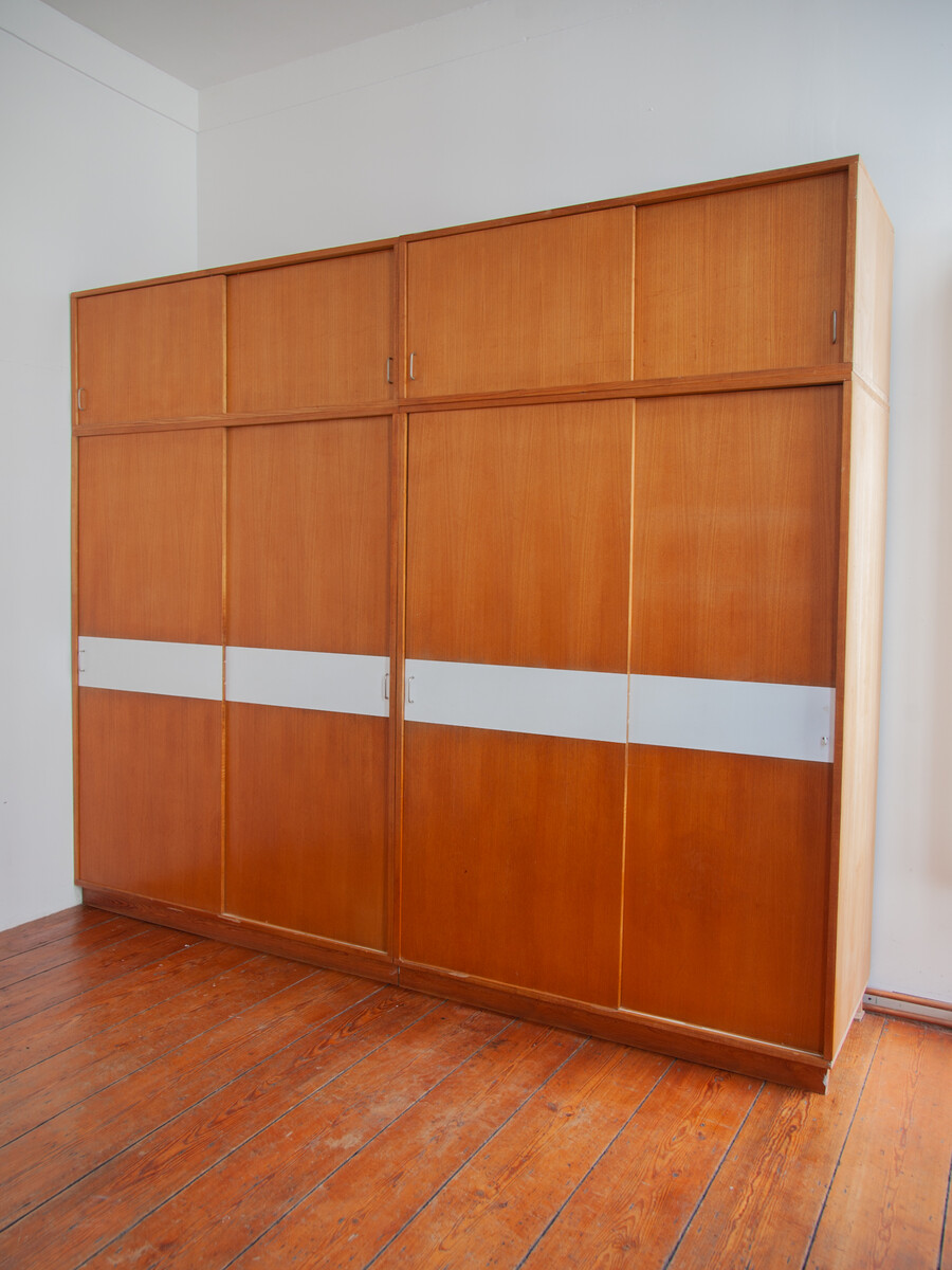 Jos De Mey by Van Den Bergh Pauvers, Belgium, 1960s Large Modern Wardrobe