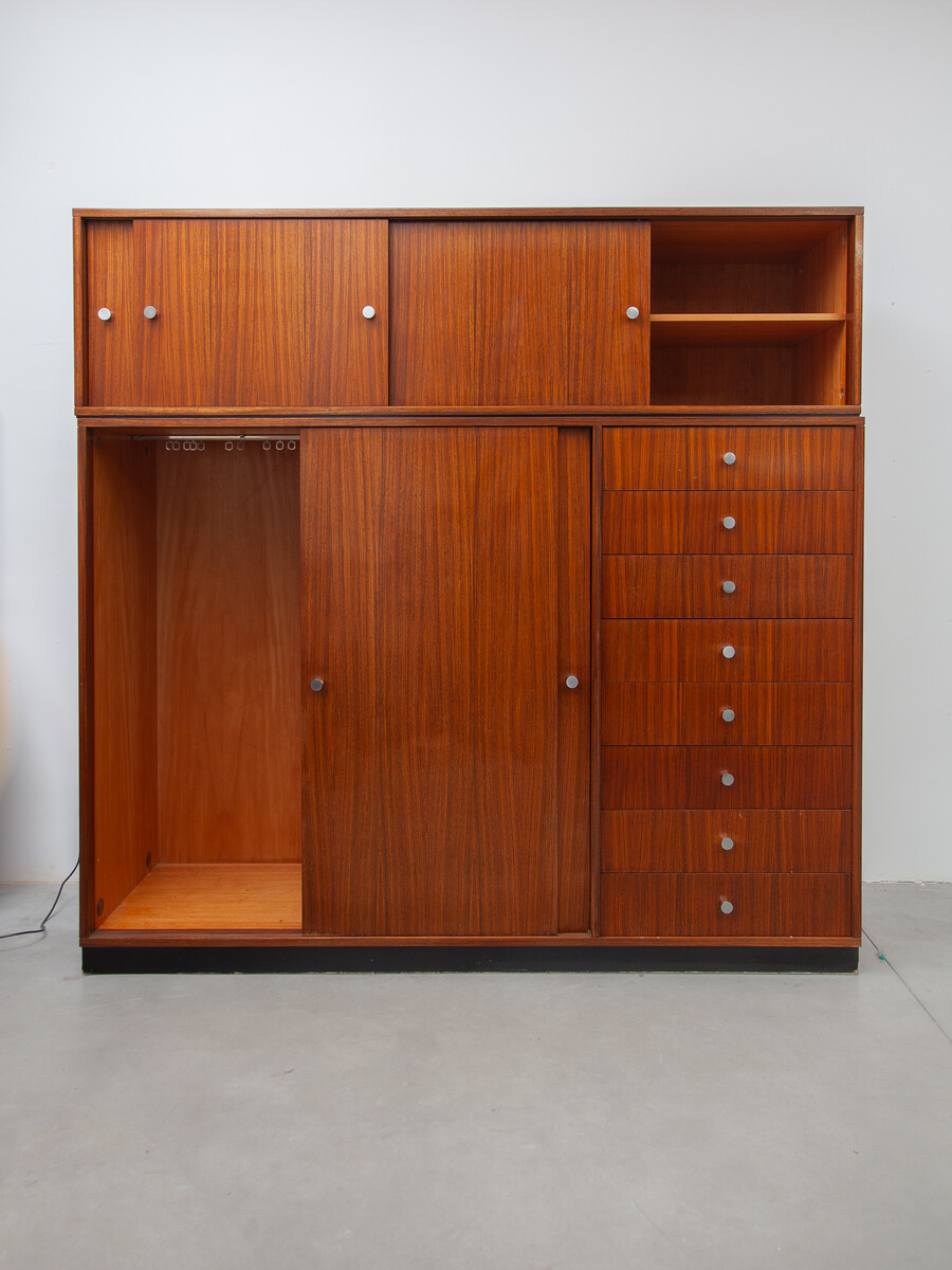 Large Alfred Hendricks Wardrobe,Belform, 1960s