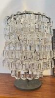 Murano interlocking Glass Table Lamp designed by Barbini