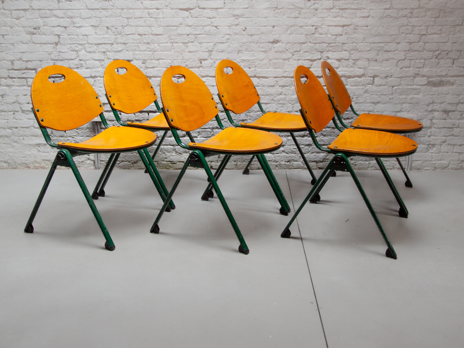 Set of Six Rinaldo Chairs, 1960s